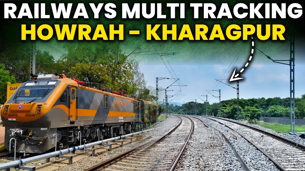RAILWAYS MULTI TRACKING PROJECT | HOWRAH - KHARAGPUR 4TH LINE