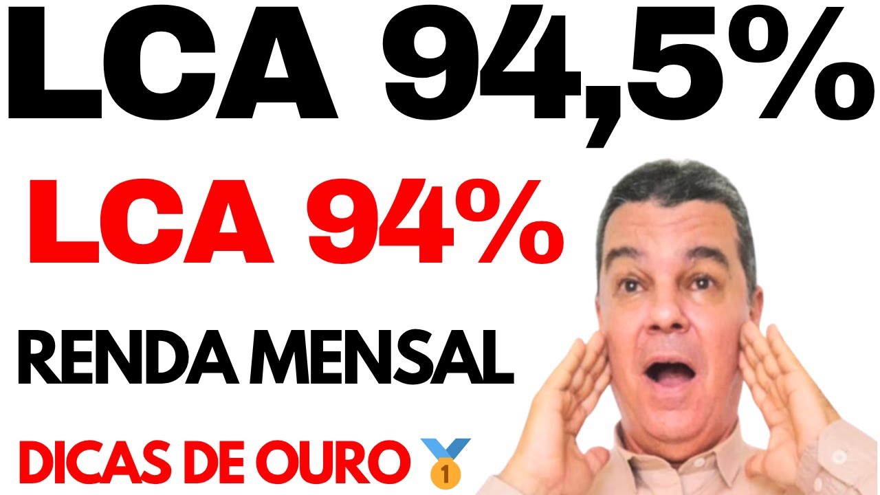 NOVIDADES NO MERCADO FINANCEIRO COM NOVAS OPORTUNIDADES NA RENDA FIXA EM LCA'S COM JUROS MENSAIS 💶