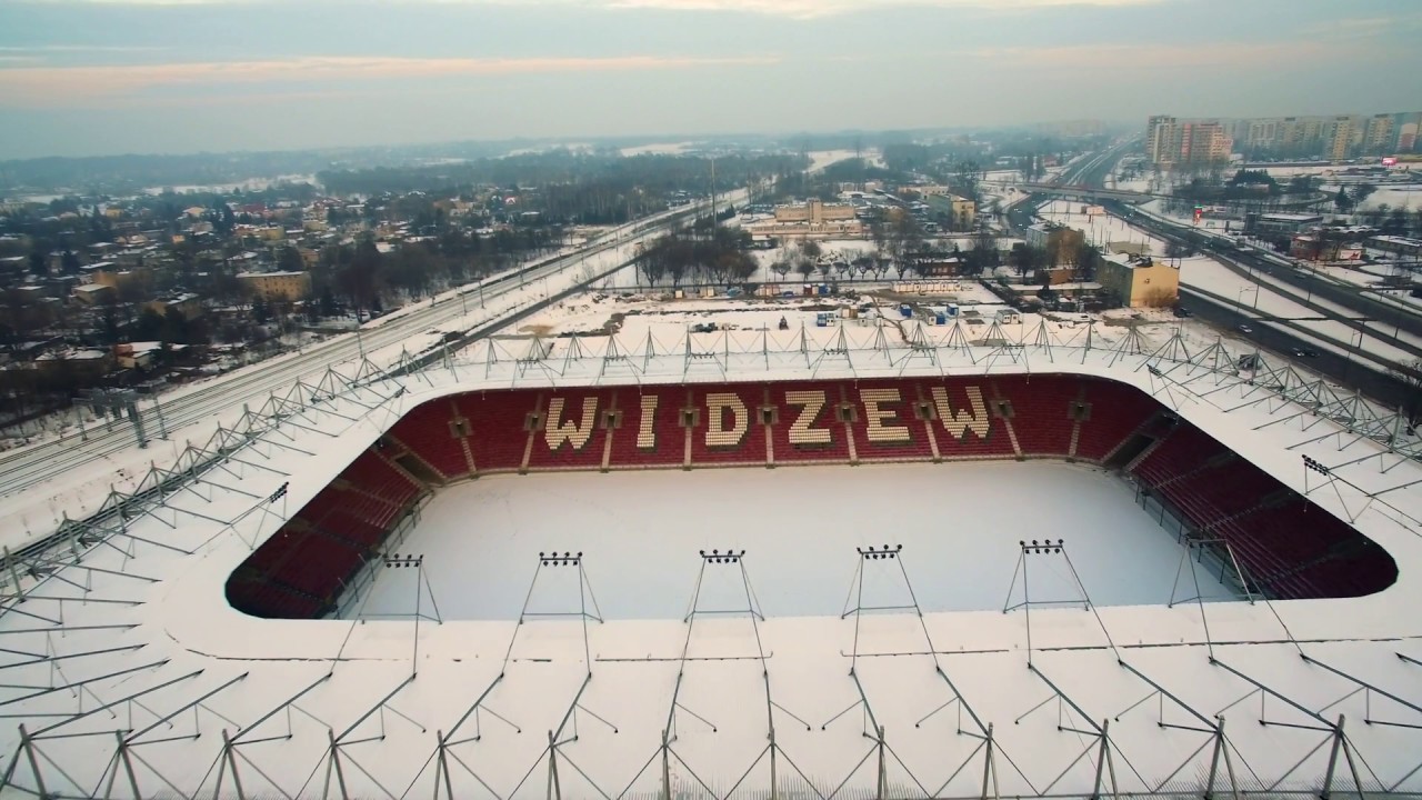 WidzewTV: Budowa Naszego domu zakończona! [DRON - Stadion Widzewa]