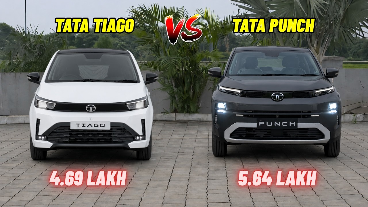 Tata Tiago против Tata Punch 2026: хэтчбек или внедорожник? | Обновленный Tiago