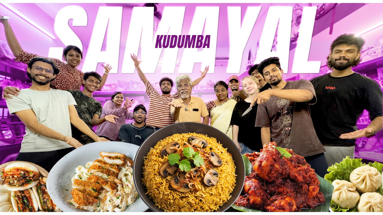 Family Potluck Challenge 🔥 | Ultimate Family Feast 🍗😍