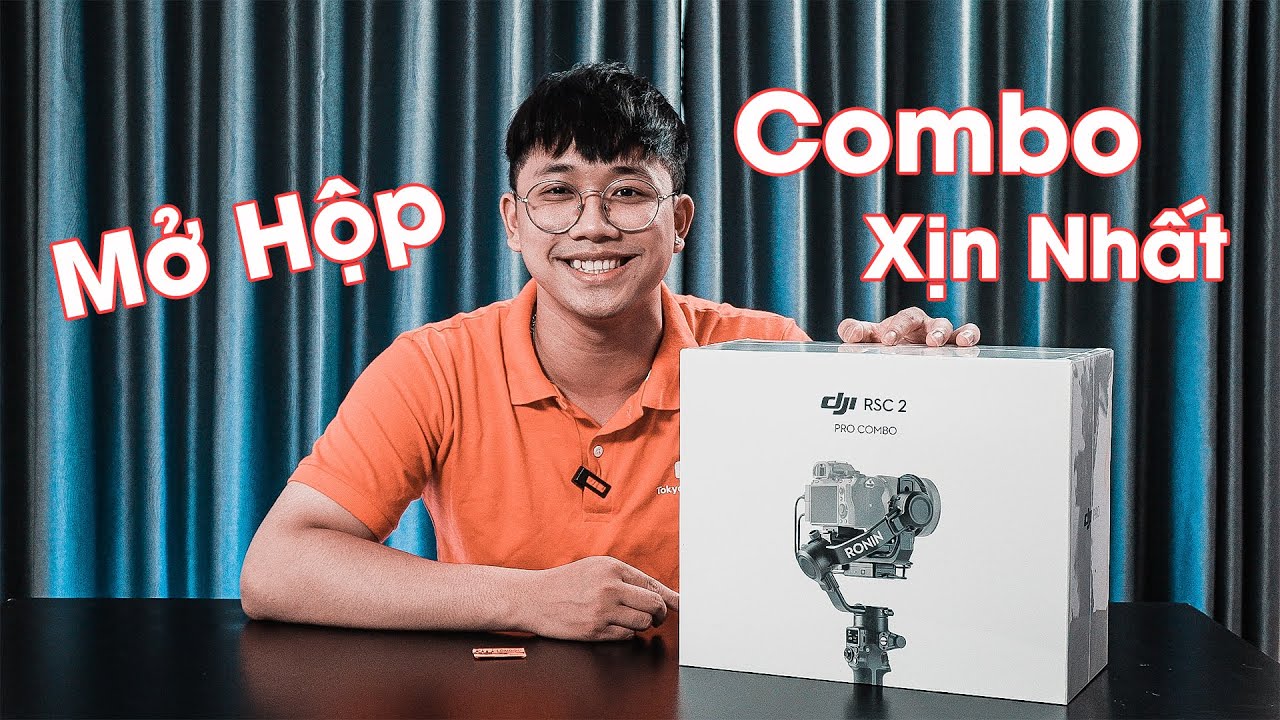 Mở Hộp Combo Xịn Xò Của DJI - Ronin RSC2 Pro Combo | Tokyo Camera