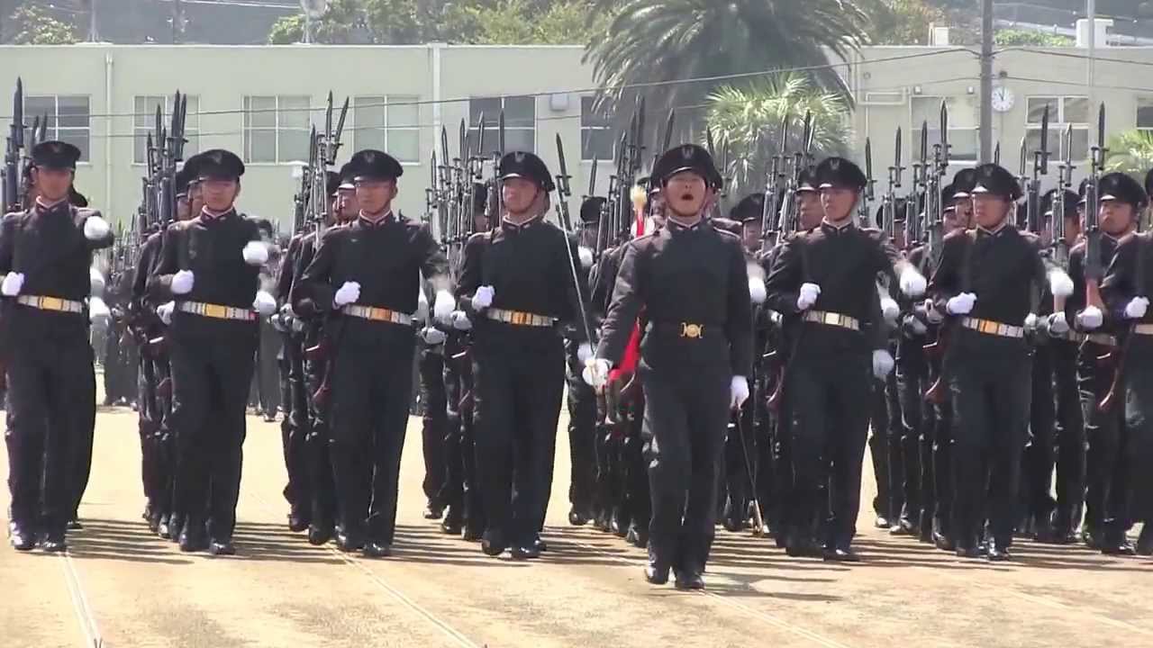 【陸上自衛隊】 20130922 高等工科学校2/5：凛々しい生徒隊観閲行進！