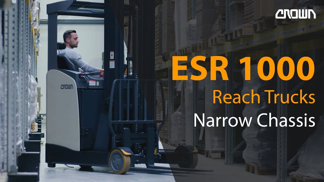 Crown Reach Trucks | ESR 1000 Series | Narrow Chassis