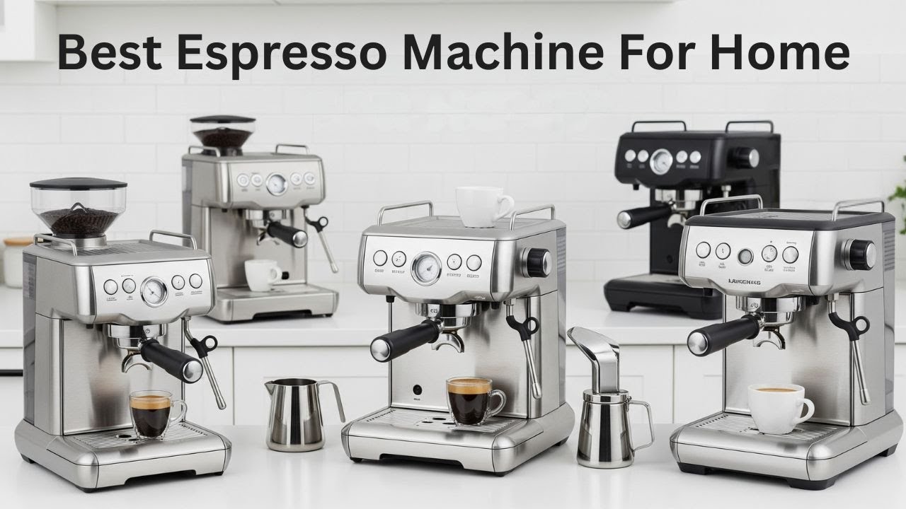 5 Best espresso machine for home | best home coffee maker 2026 |