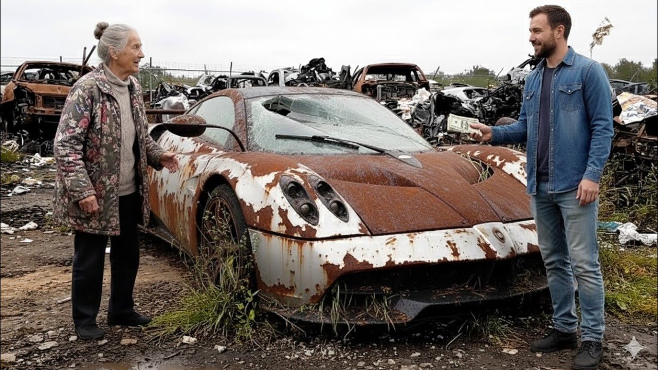 I Restored a $1,000 Rusted Pagani Zonda… This ASMR Transformation Is Unreal