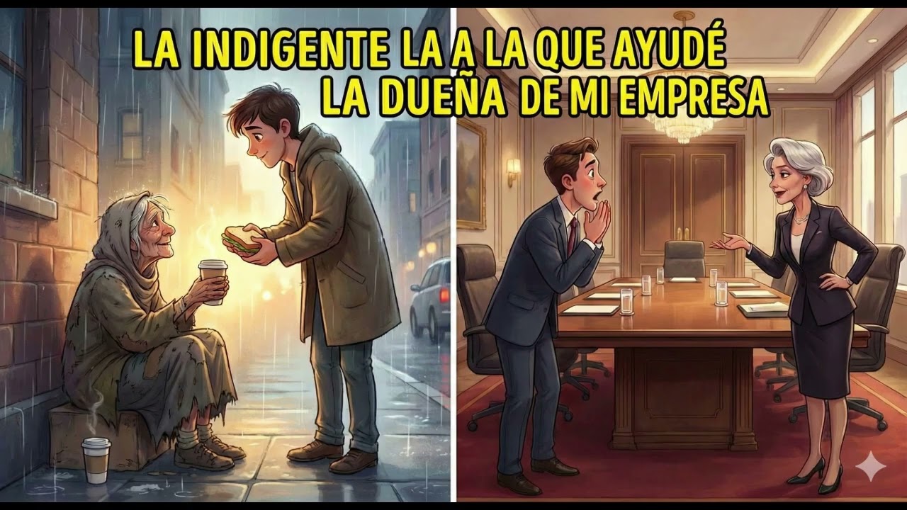 La indigente a la que ayudé era la dueña de mi empresa
