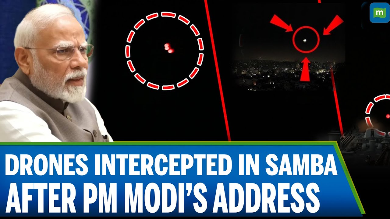 Drones intercepted in Samba soon after PM Modi's address to nation