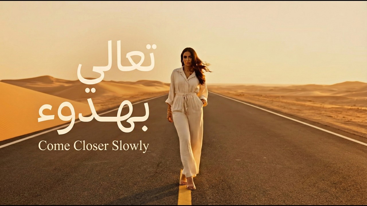 تعالي بهدوء | Come Closer Slowly | Playful Arabic R&B EDM