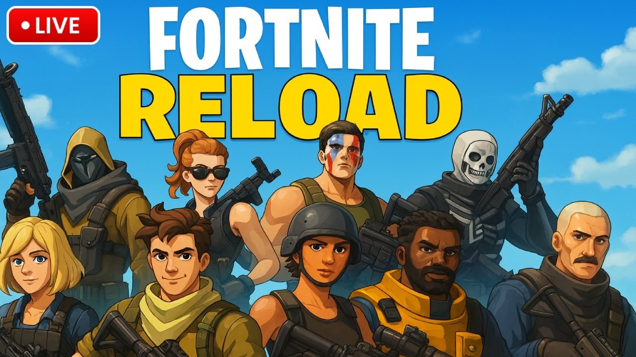 🔴Live - NEW 8 Player Team Lobbies Are Too SWEATY! Fortnite Chapter 7 Reload