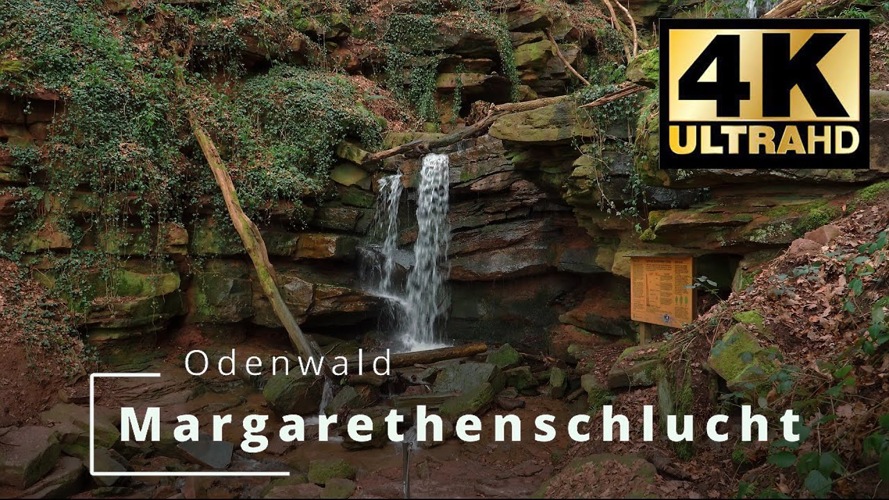 Margarethenschlucht | Odenwald | Neckargerach | Epic natural Beauty | 4K Ultra HD