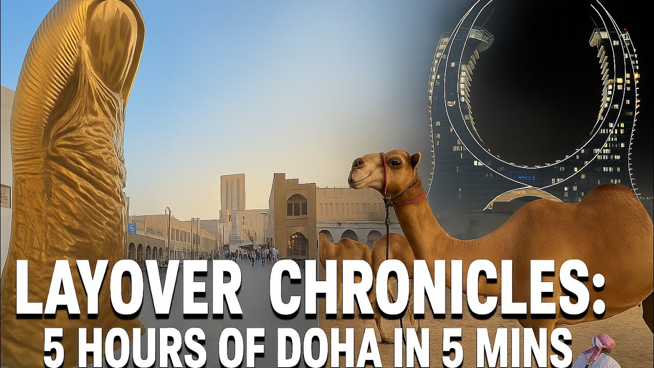 Layover Chronicles: Doha in 5 hours | Travel Vlog | Get the best out of Layover || Ashwini Nayak