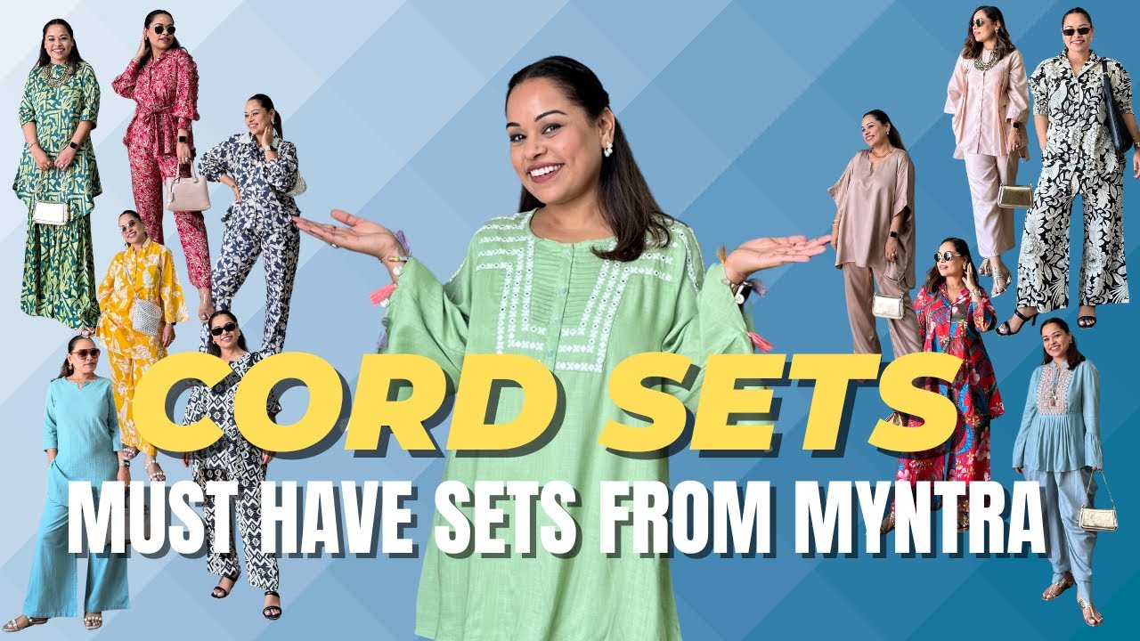 MUST HAVE CORD SETS HAUL FROM MYNTRA #cordset