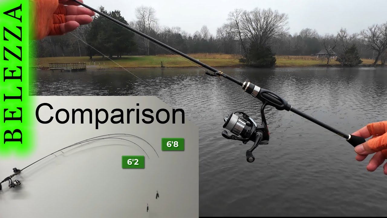 Сравнение удилищ Graphiteleader BELEZZA UX SUL-T &mdash; 6'2 против 6'8