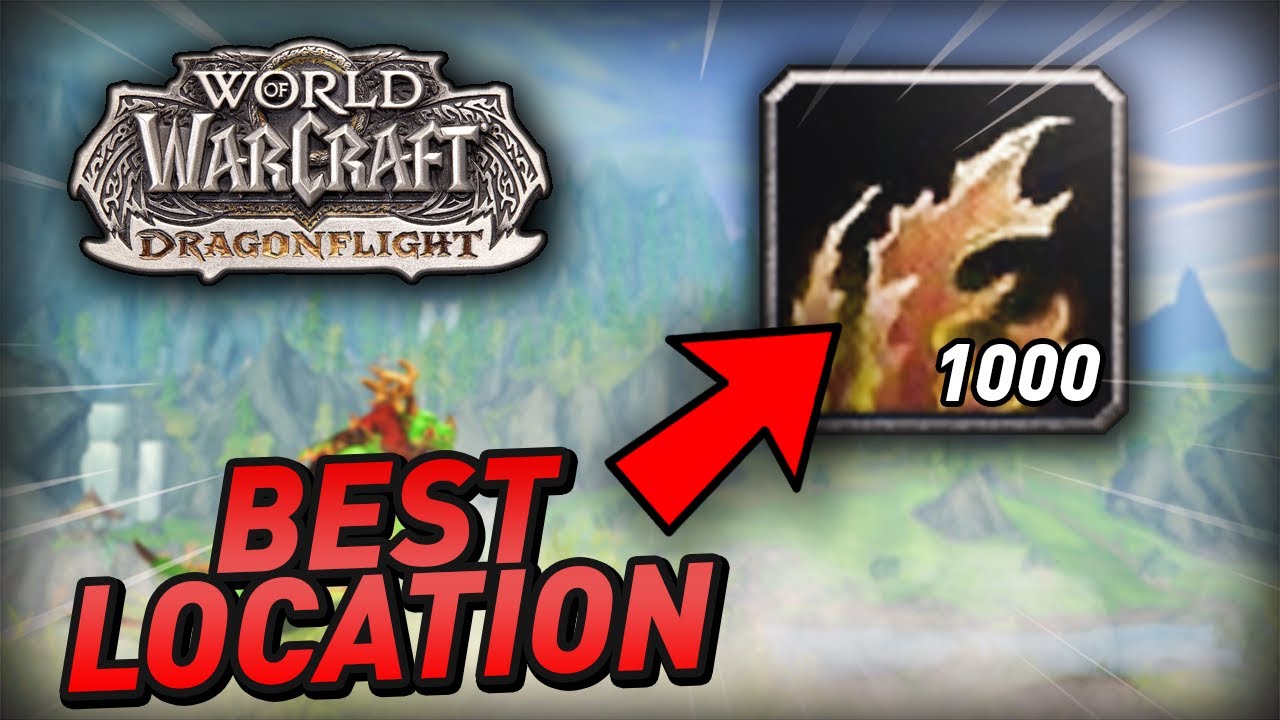 Insane Writhebark Farming Location! Up to 100k Per Hour! Dragonflight Gold making guide