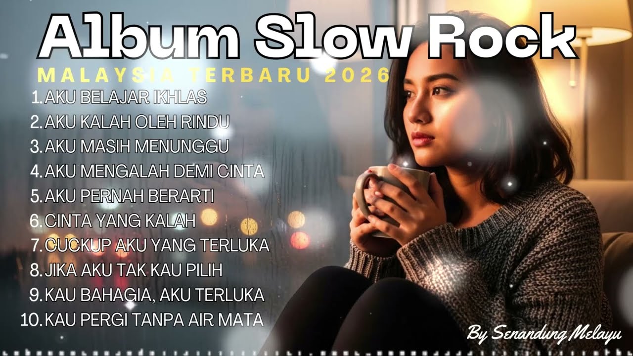 Kompilasi Slow Rock Melayu Terbaik ❤️ Lagu Cinta Paling Enak Didengar Nonstop Playlist