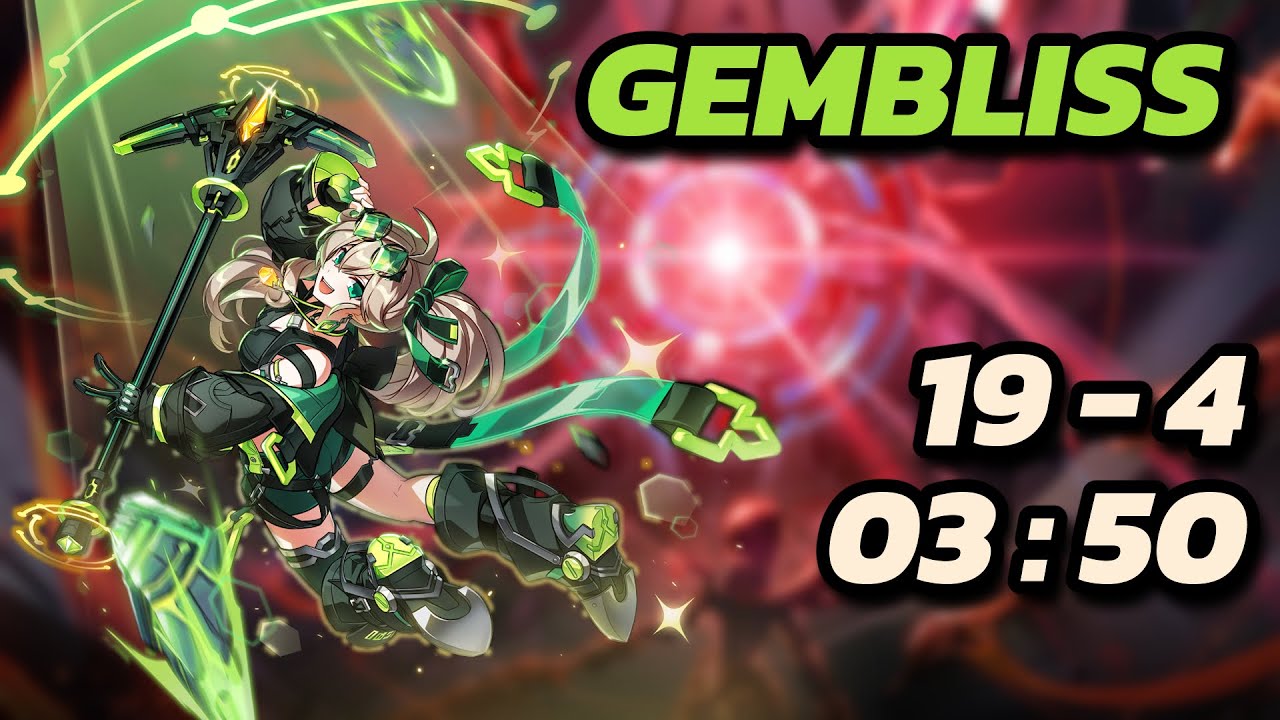 [엘소드/Elsword INT] Gembliss | The Great Steel Wall [19-4] | 3:50