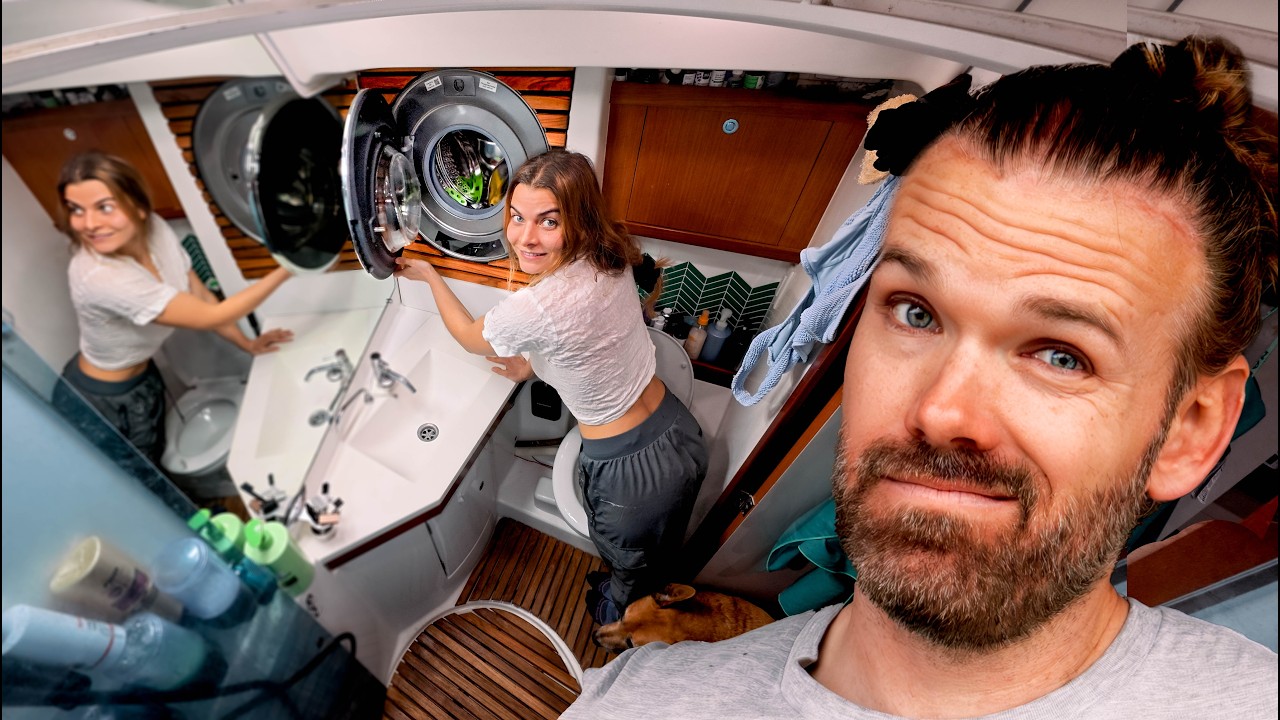 Why SAILBOATS ,and SAILORS, STINK! (there was POO 💩 IN THE WALL! 🤮) (15)