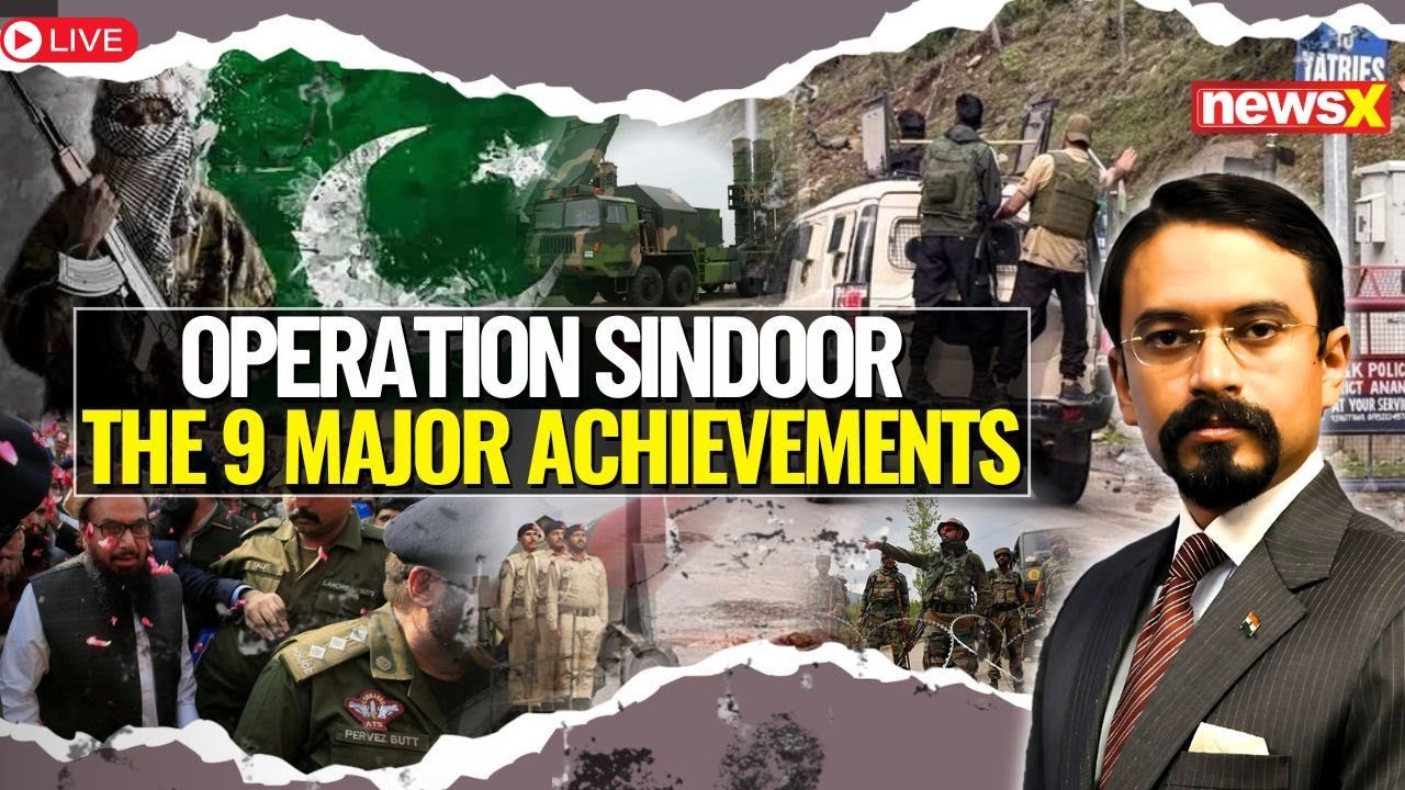 LIVE | Operation Sindoor | India's 9 Anti Terror Achievements | With Rishabh Gulati