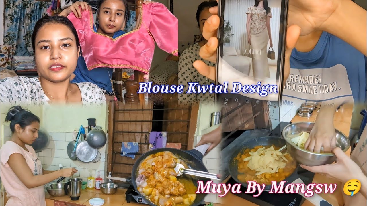Takwlai Ni Muya by Mangsw Chai Nai Mani 🤤| Norok Bagwi Kwtal Blouse design stich khai mani🤗