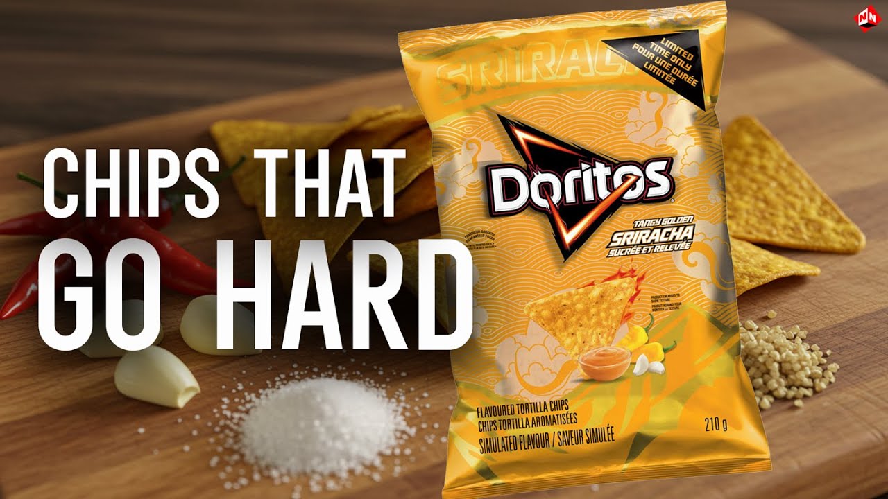 These Chips Hit Different. Doritos Tangy Golden Sriracha Chips REVIEW!