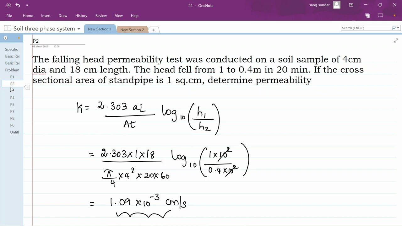 How to calculate permeability?| Problems on permeability