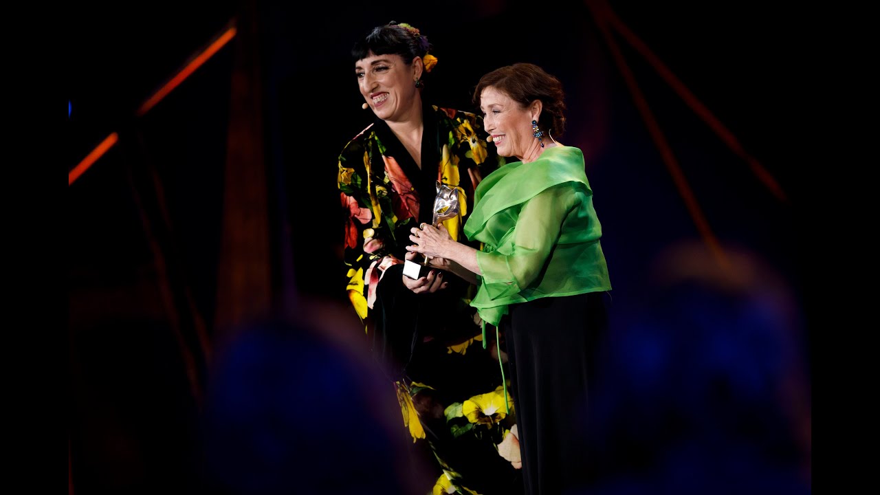 PREMIOS FEROZ 2018: Veronica Forqué recoge el Premio Feroz de Honor