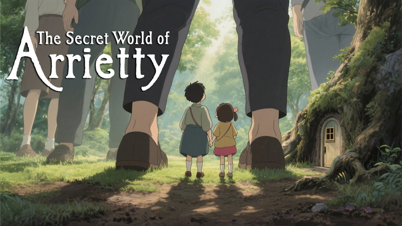 عائلةطولها 10 سنتي عايشه تحت الارض ومستخبيين من الناس | ملخص فيلم The Secret World Of Arriety