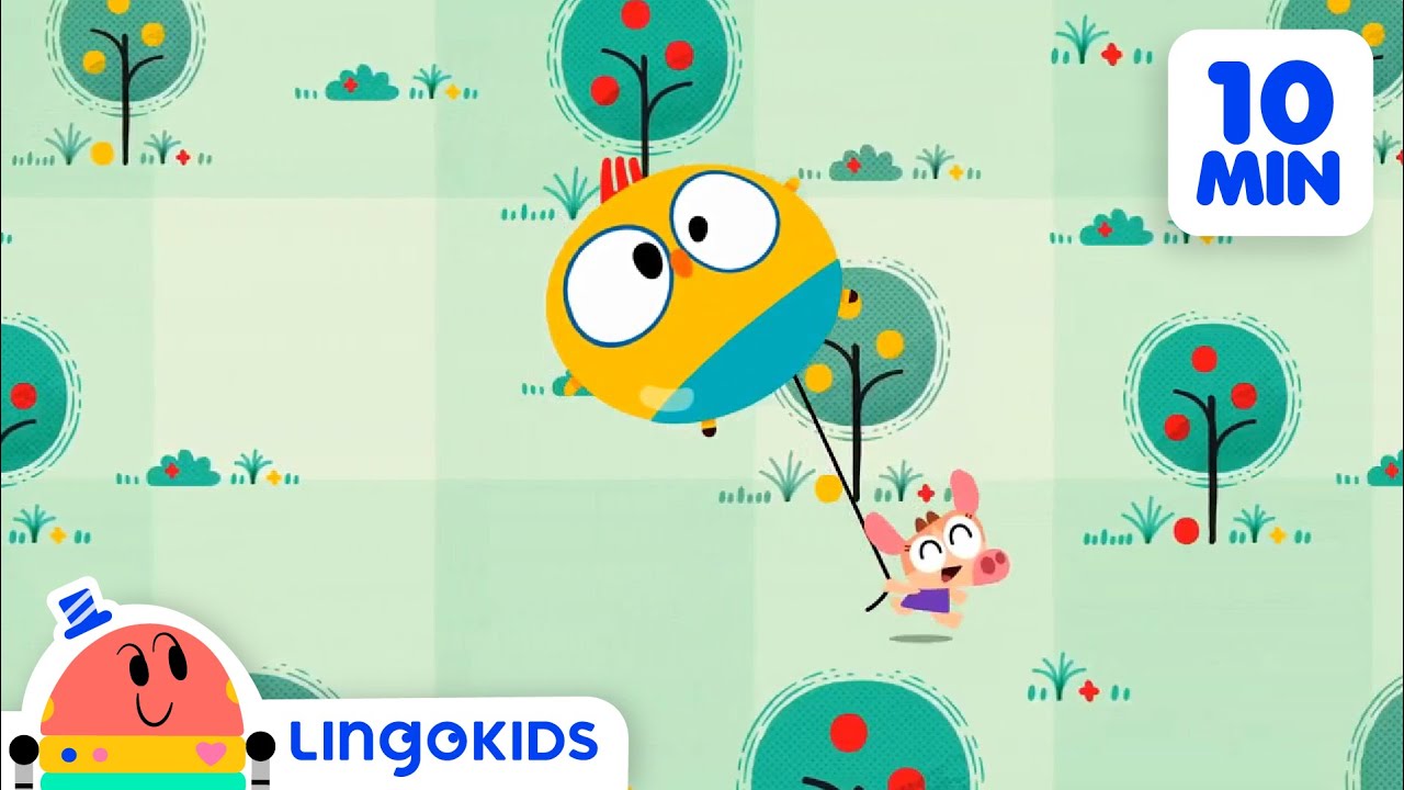 Hey Baby Bot 😎 The SUN is FUN! ☀️ | Cartoons for Kids | Lingokids