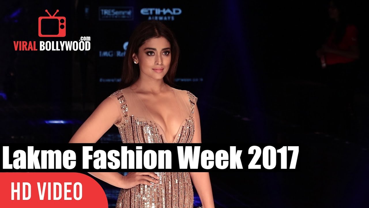 Shriya Saran At Lakme Fashion Week Winter Festive 2017 | Grand Finale Day - 05 | #LFW2017