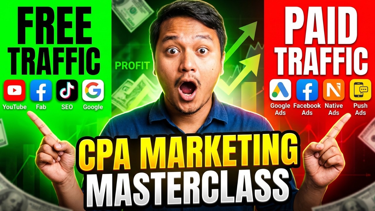 CPA Marketing Free vs Paid Traffic Sources | CPA Marketing Traffic Sources