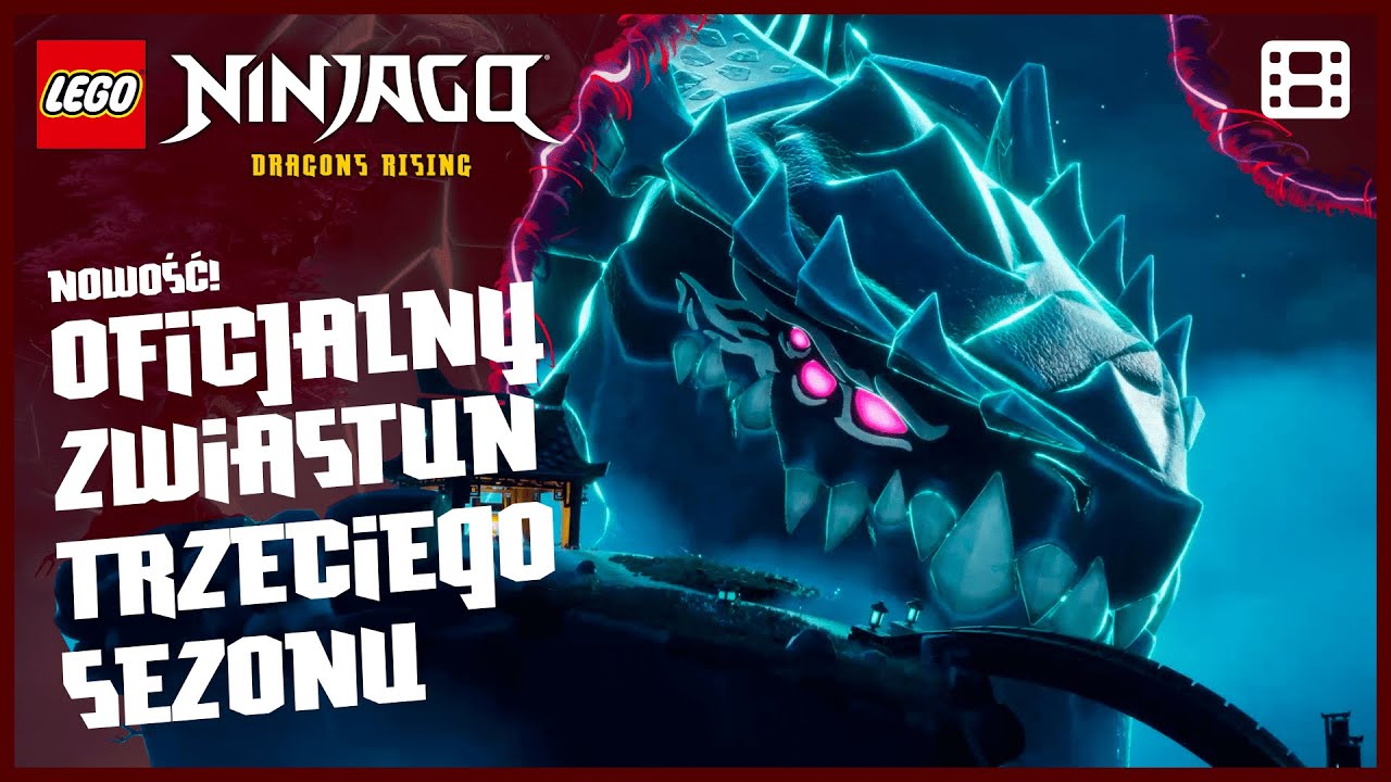 ⚡NOWOŚĆ⚡KIEŁOGRZMOT powraca... | Oficjalny zwiastun 3. sezonu | LEGO NINJAGO: Powstanie Smoków