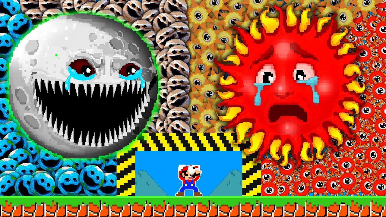 Mario vs Moon Wake Up vs Mr.Sun | Final Calamity Phase 9999 Evolution (Sprunki Compilation)