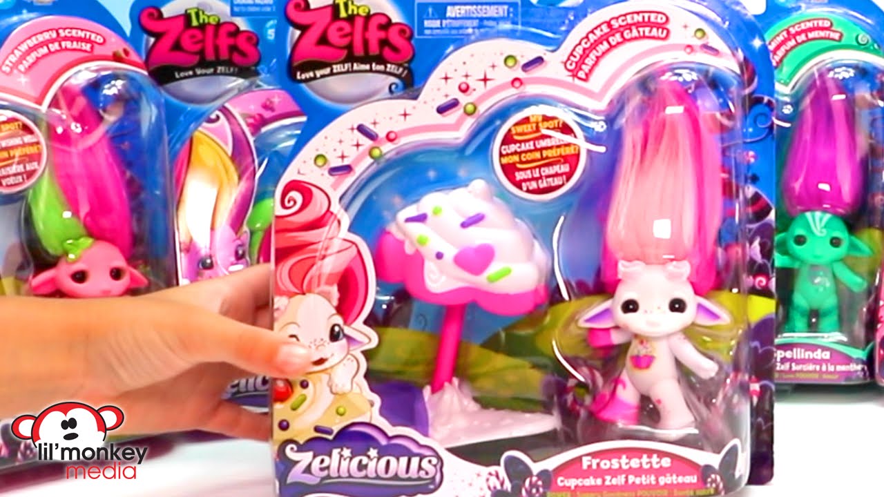 Zelicious Zelfs!  6 Yummy Scented Zelfs!