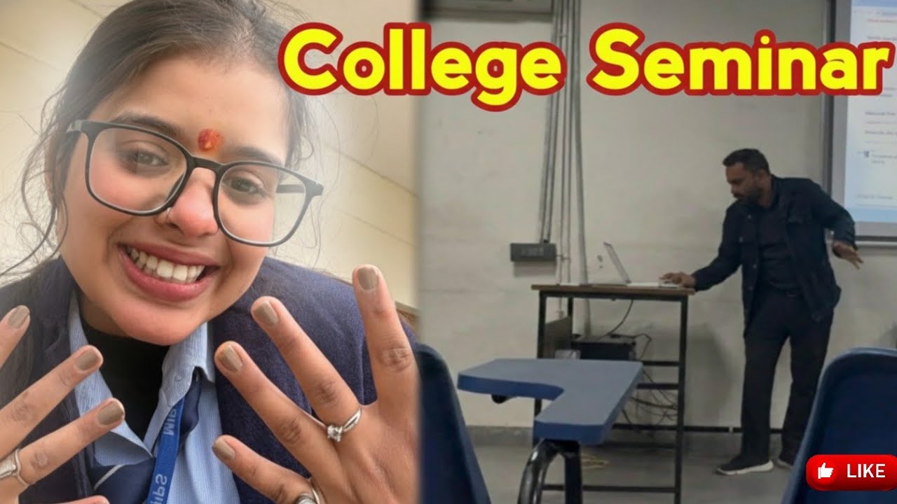 College Seminar Wala Din 😝 | Pooja Pant Vlogs 