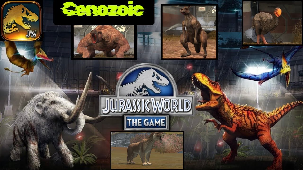 Cenozoic  🥰💥🇬🇧 Jurassic world 🌎 
