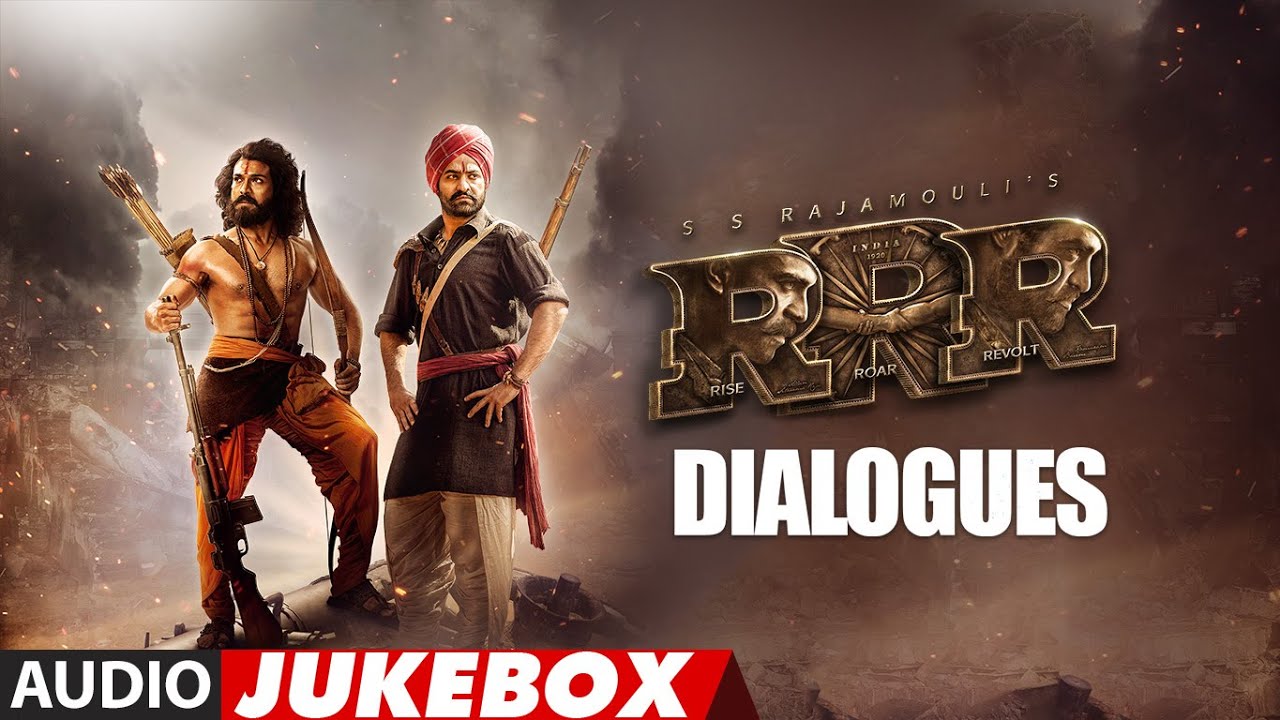 RRR Telugu DIALOGUES Jukebox | Jr. NTR, Ram Charan, Ajay Devgn, Alia B | MM Keeravaani |SS Rajamouli
