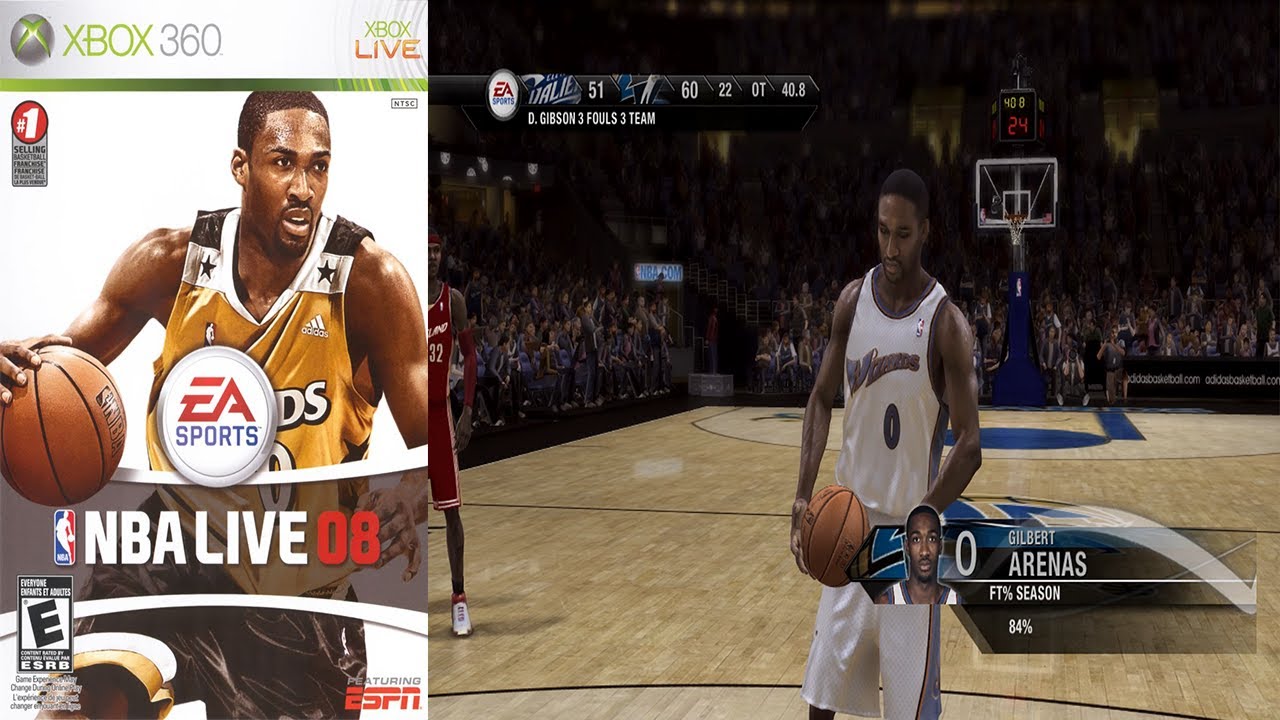Playing NBA LIVE 08 in 2023! (XBOX 360)