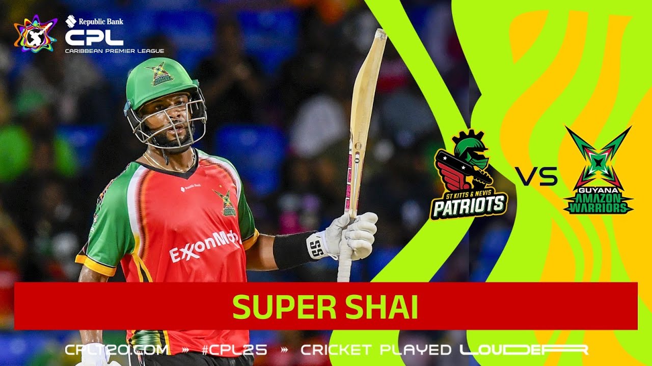 Shai Hope's SPECIAL Innings! | CPL 2025