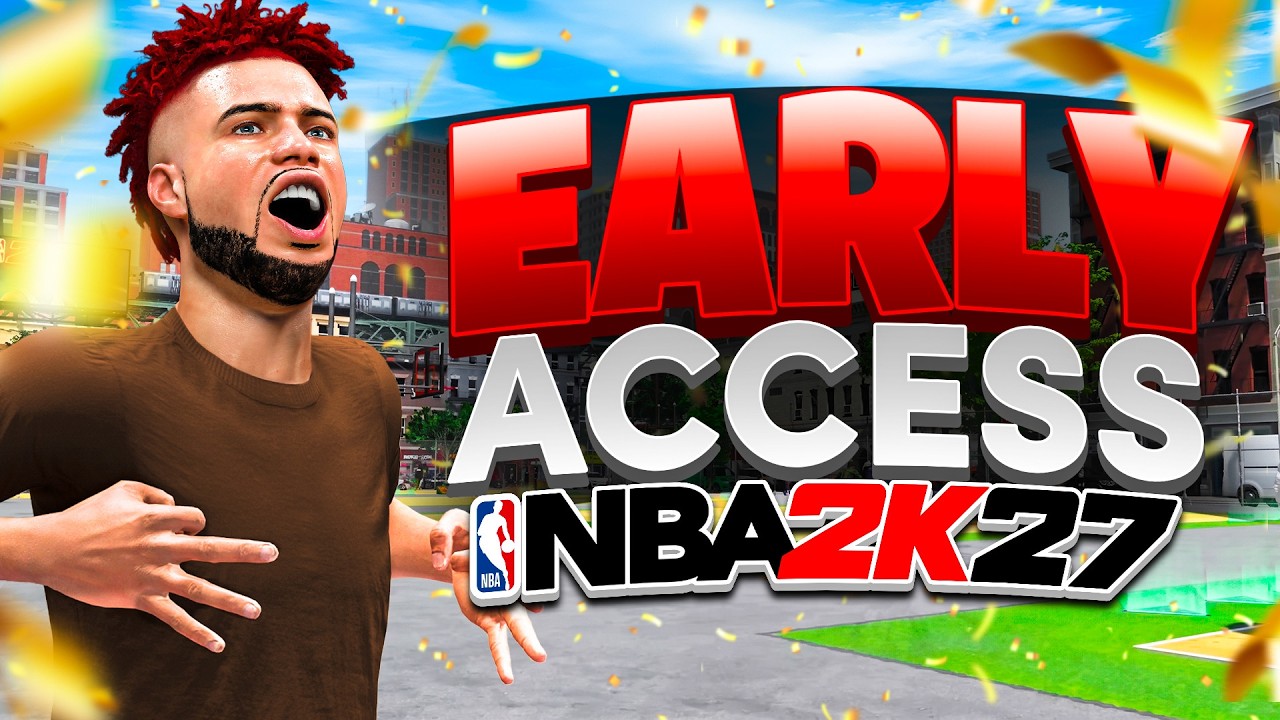 🚨STREAKING IN THE 2X REP PARK + 1 MILLION VC GIVEAWAY! BEST BUILD + BEST JUMPSHOT ON NBA 2K27!