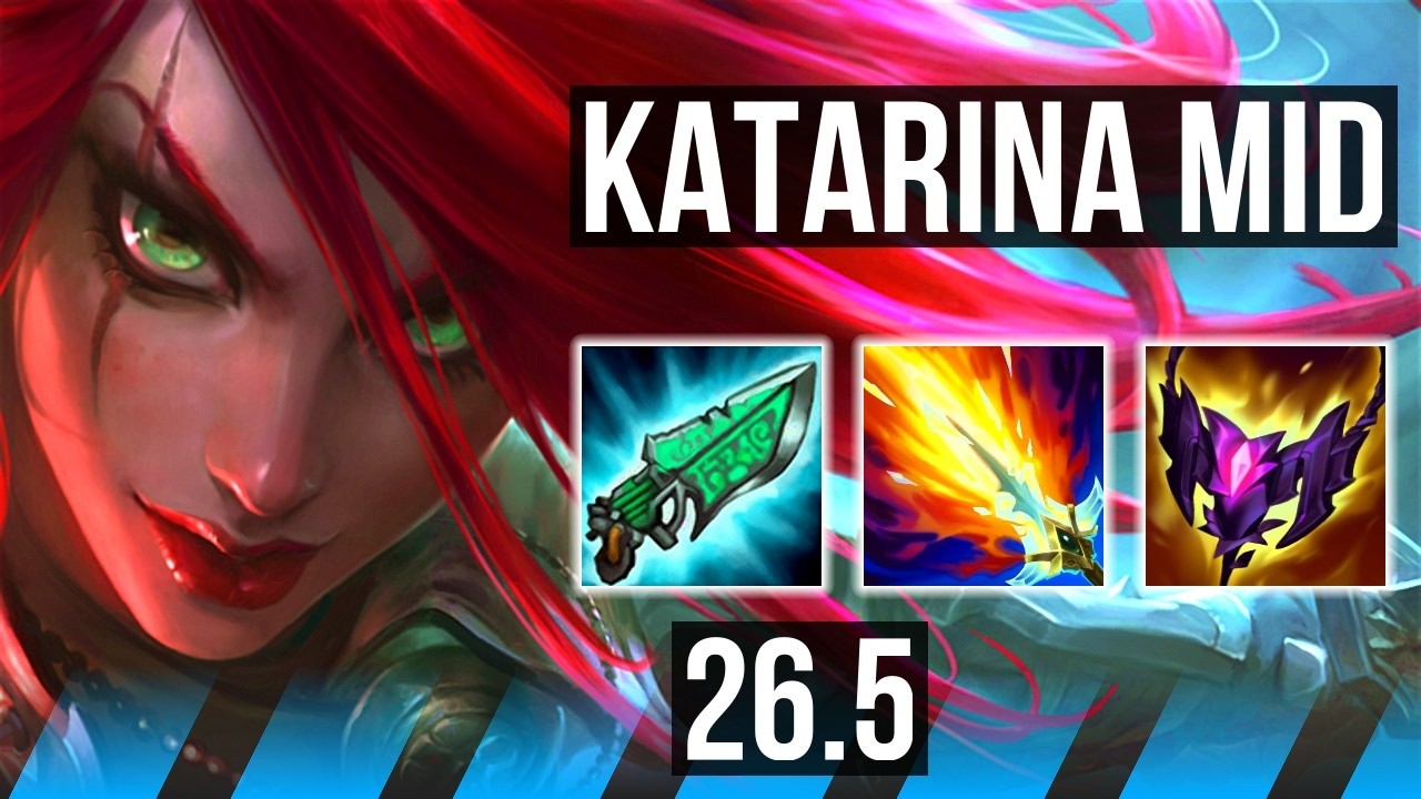 KATARINA vs SETT (MID) | EUW Master | 26.5