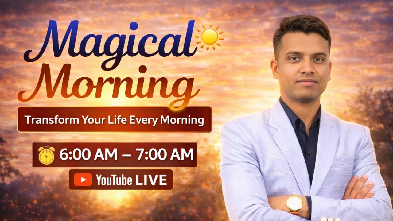 Magical Morning Live  Day 1  | Transform Your Life Every Morning | Coach BKG | YouTube Live