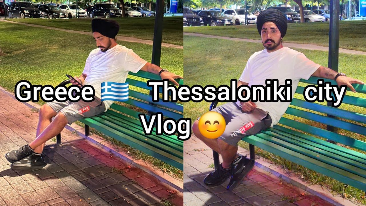 Greece  🇬🇷  Thessaloniki city vlog 😊 