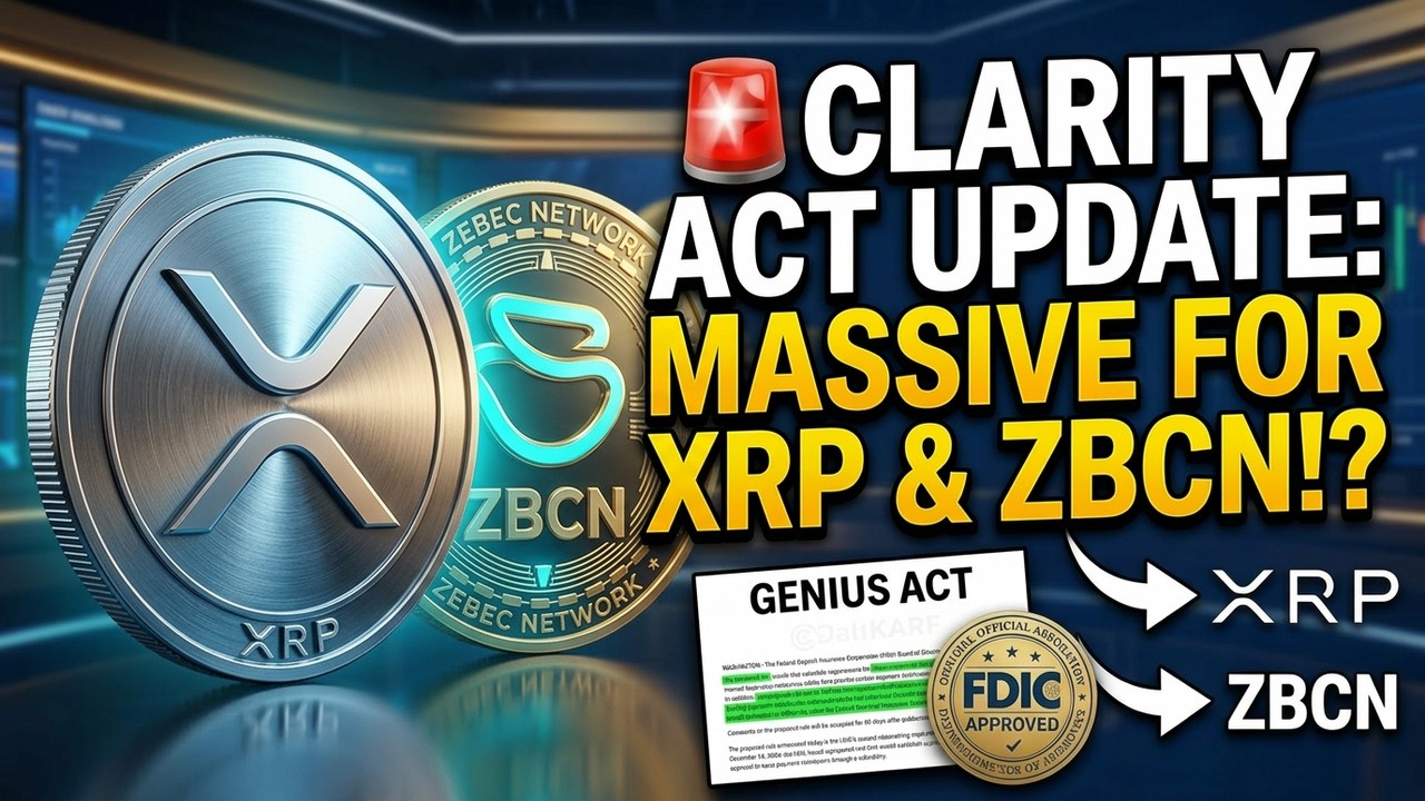 🚨Обновление CLARITY ACT окажет огромное влияние на XRP и ZBCN?!