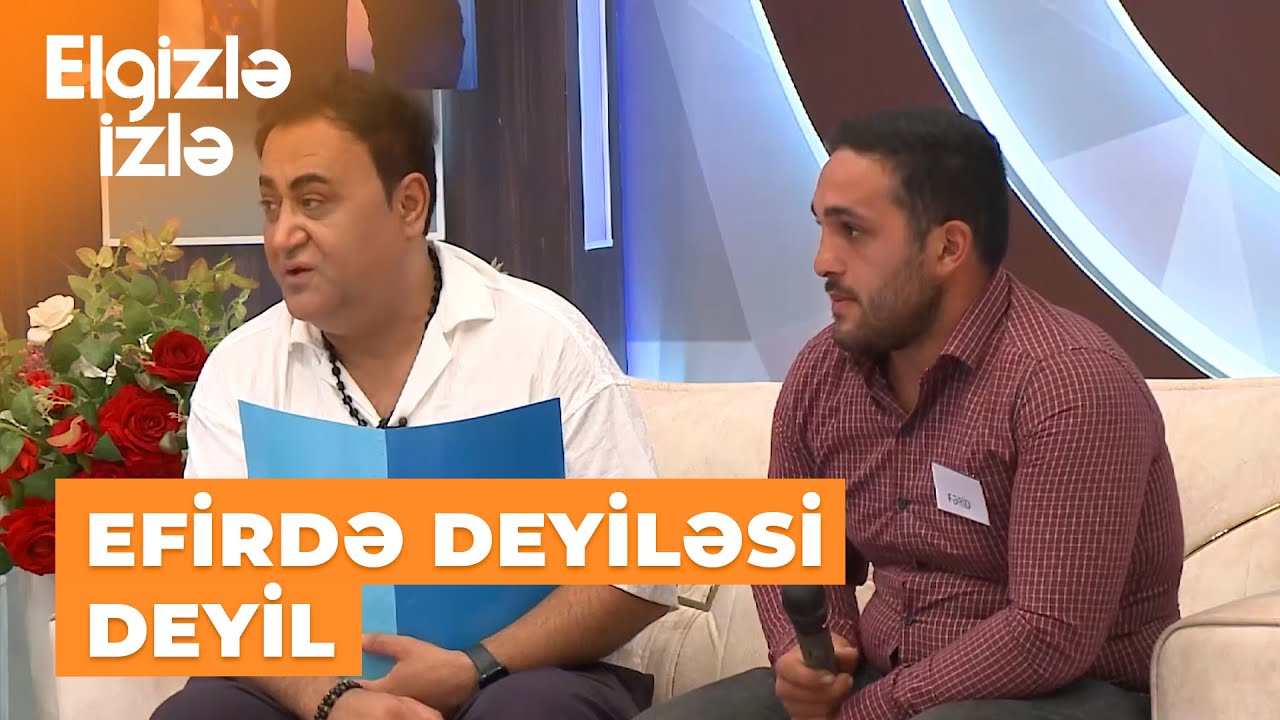 Elgizlə İzlə | Meyxanaçı ailəsindən imtina etdiyini açıqladı | Məni övladlığa götürüblər