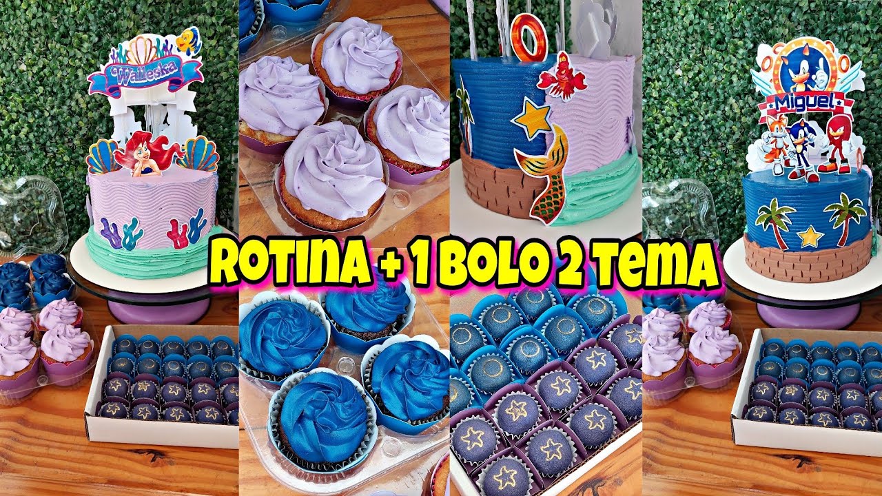🔥COMO FOI ESSES DIAS / BOLO DOIS TEMAS EM UM / BATE-PAPO/ DELIVERY/BENTO CAKE/ROTINA