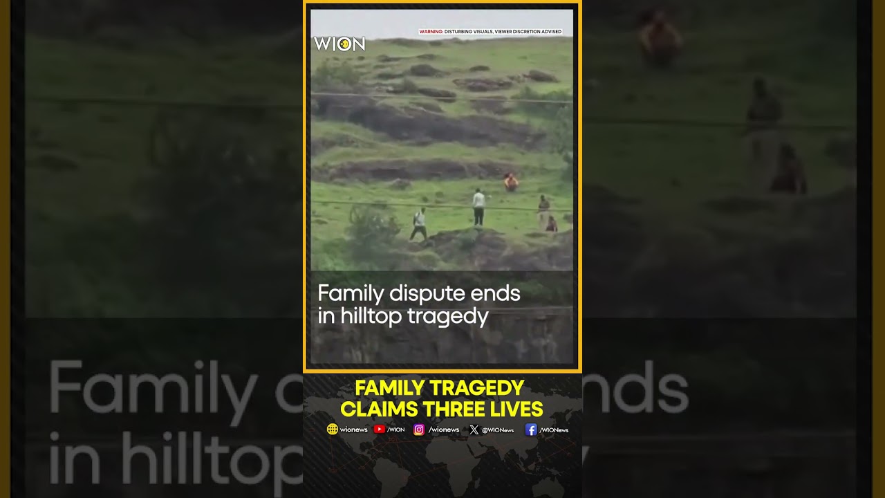 Maharashtra Horror: Family Dispute Ends In Fatal Hilltop Fall In Maharashtra | WION Shorts