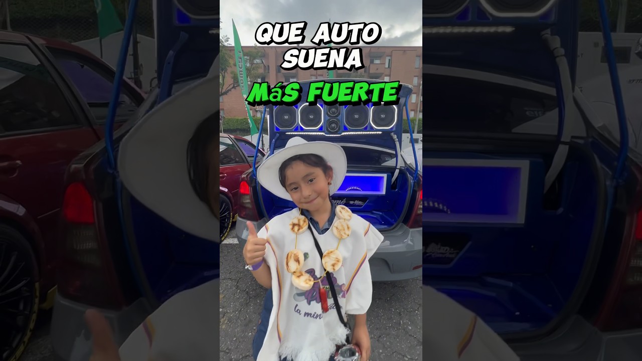 Como compiten los autos con sonido en este país ! 