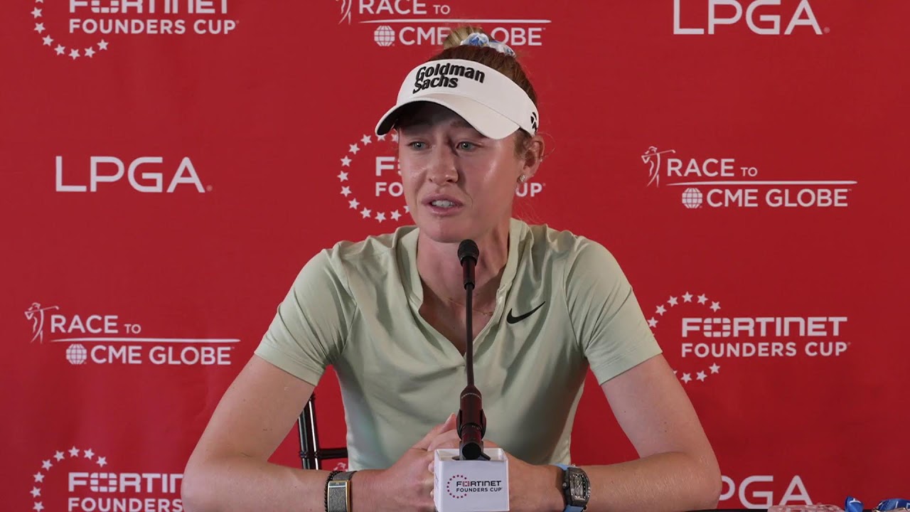 World No. 2 Nelly Korda joins us live ahead of the 2026 Fortinet Founders Cup