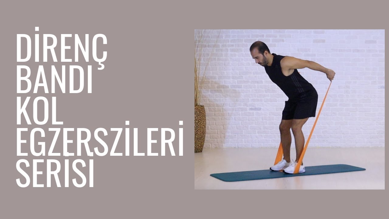 Direnç Bandı Kol Egzersizleri Serisi